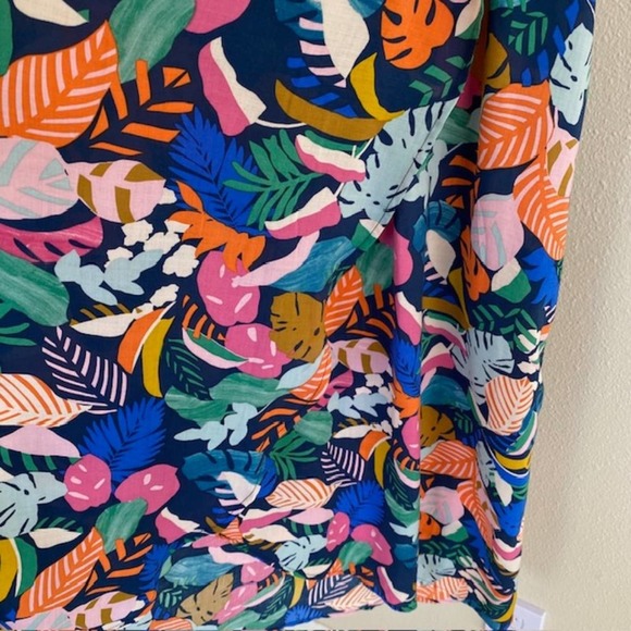 Esprit Tropical Multi-Colored Dress - Large - Picture 5 of 6